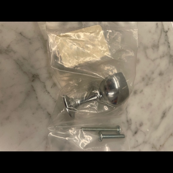 2  Knobs Homewares 4010  2"L Wine Glass Designer Cabinet Knob Chrome - Picture 5 of 5